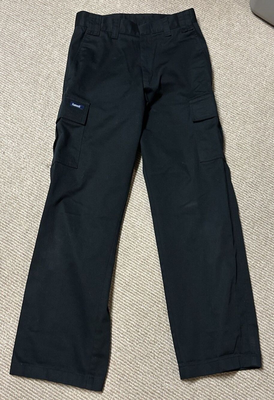 Cargo Pants Hammill S Black 28" waist utility durable gorpcore skater punk